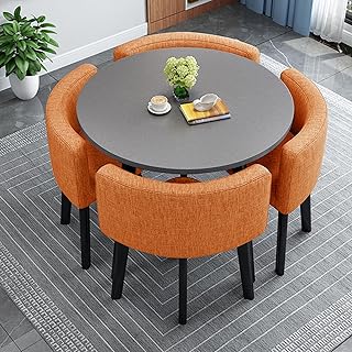 Office Reception Room Club Table, Business Conference Room Coffee Table Space-Saving Small Meeting Room Table, Office Reception Round Table For Combination Office Lounge Reception Area Milk Tea Shop (