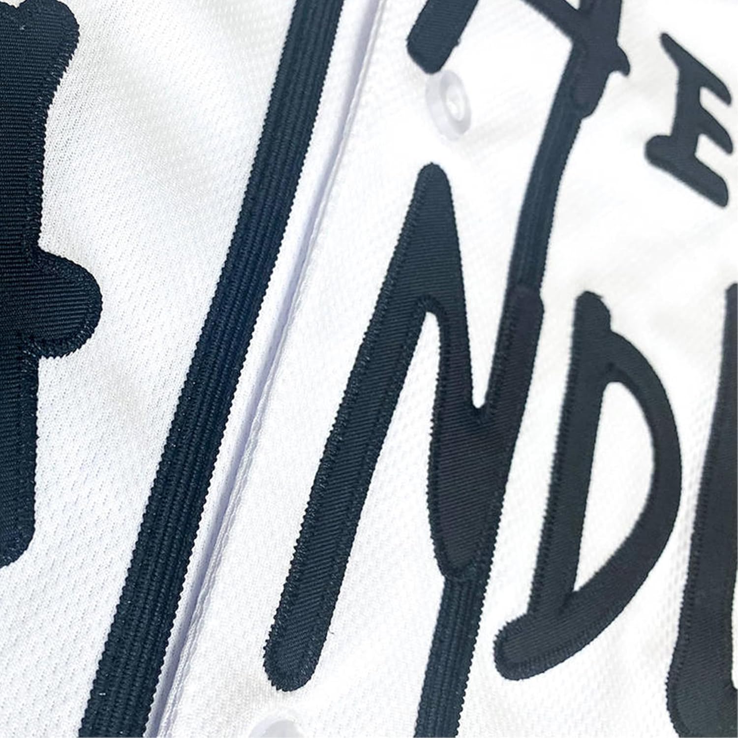 The Sandlot Baseball Jersey,Benny 'The Jet' Rodriguez #30 Button Down Short Sleeve,90s Classic Men Legend Jerseys - Image 5