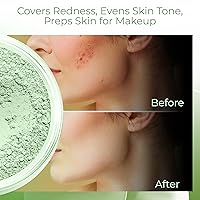 Vista 5 de Kit de 5 piezas con cepillo facial (BEIGE) Mineral Maquillaje Set Full Size Powder Bare Skin Matte Foundation