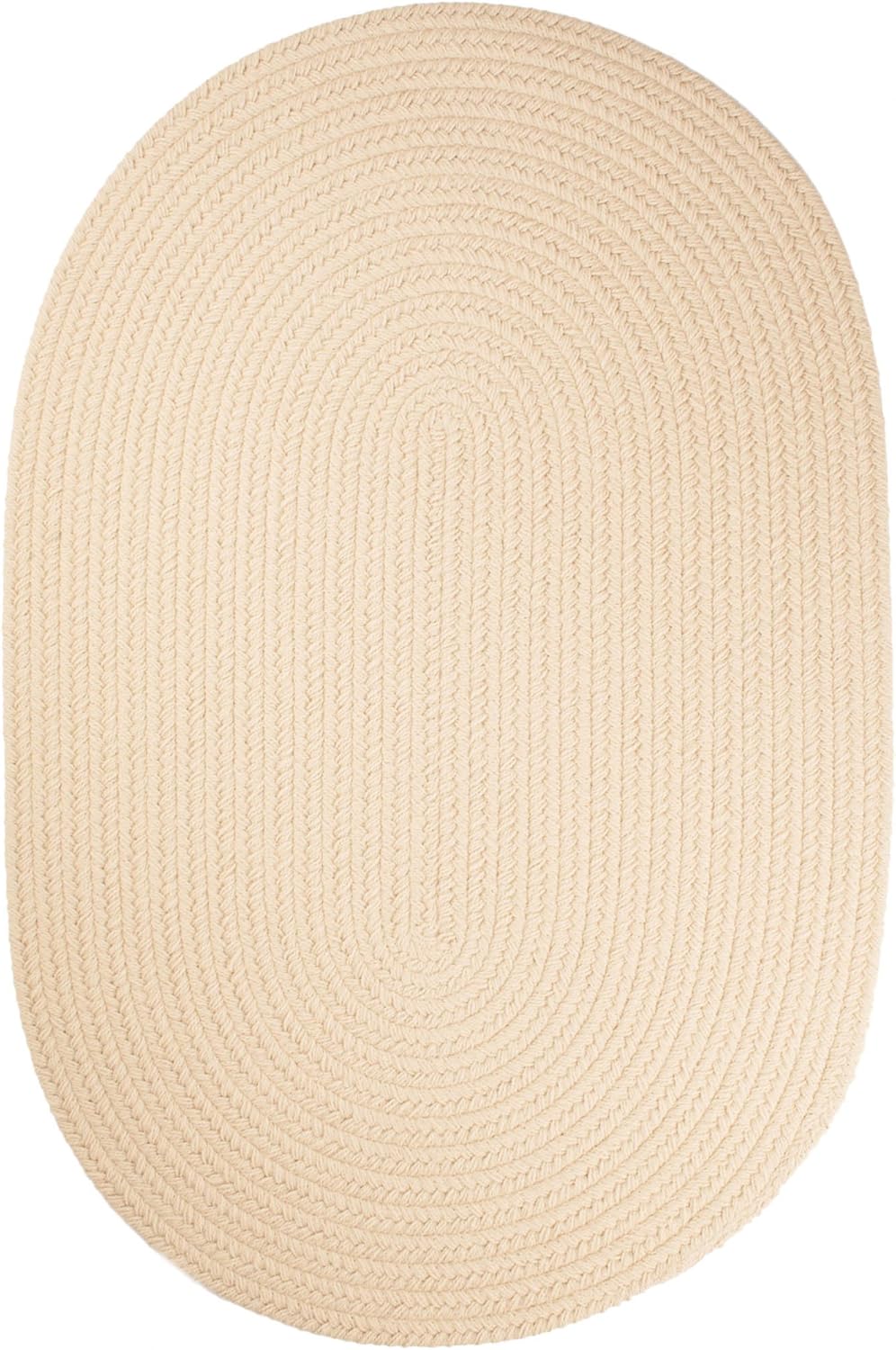Super Area Rugs Maui Solid Braided Rug Indoor/Outdoor