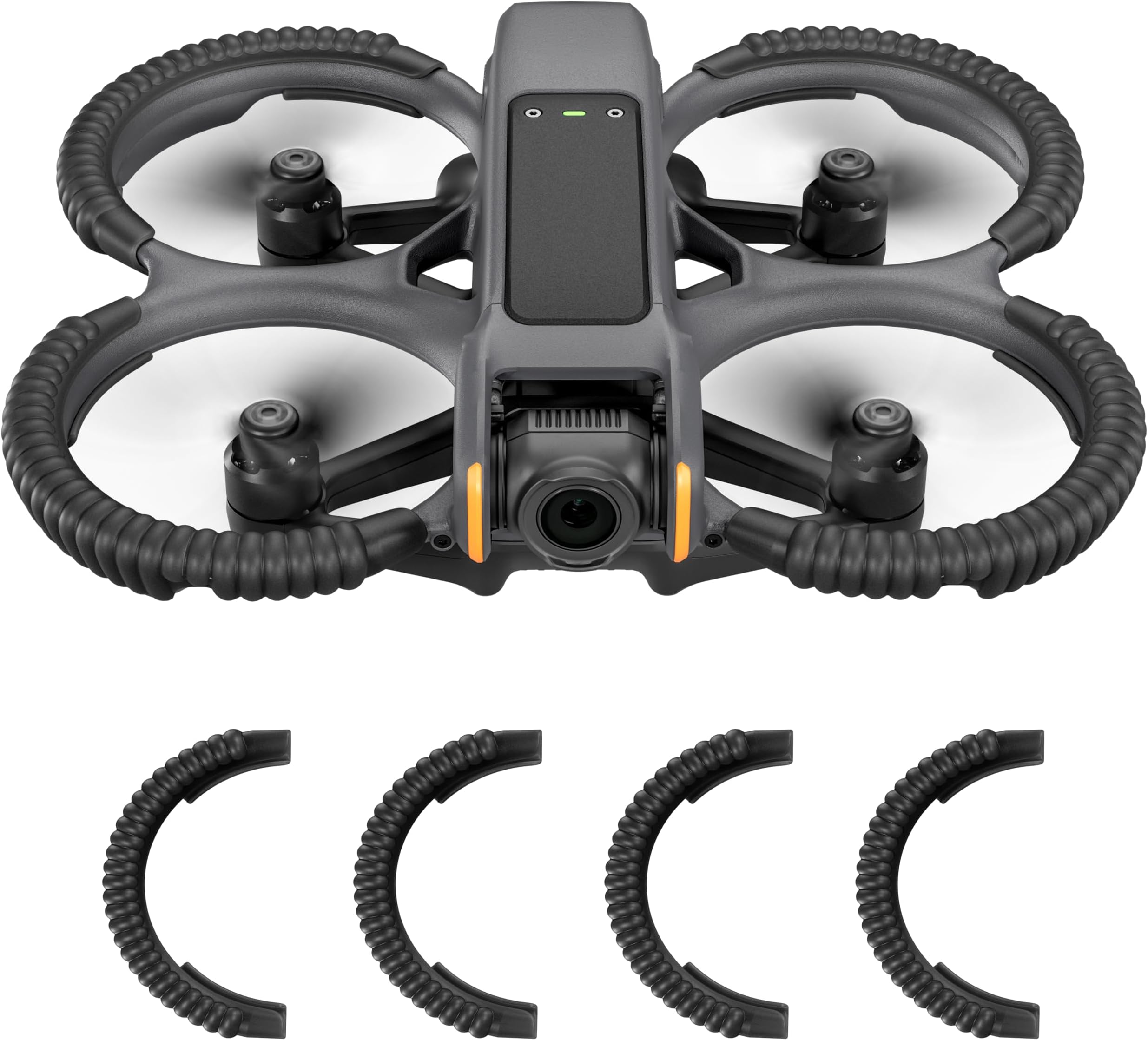 avata 2 Propeller Guard Protector for DJI Avata 2 Drone Anti-Collision Shockproof Prop Protector for Fly More Combo Accessories