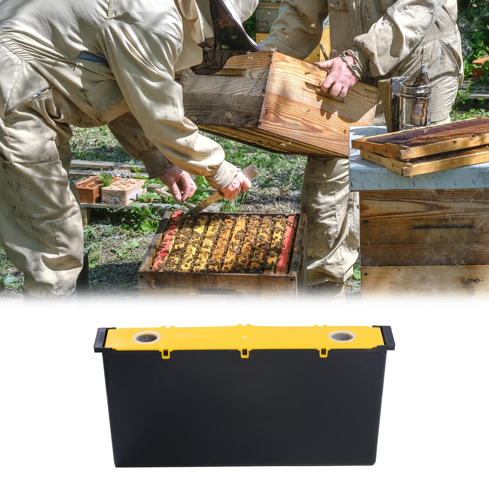 LYSON Futtertrog Futterkasten eckig für Bienenfutter für Sirup LYSON Futtertrog Futterkasten eckig für Bienenfutter für Sirup