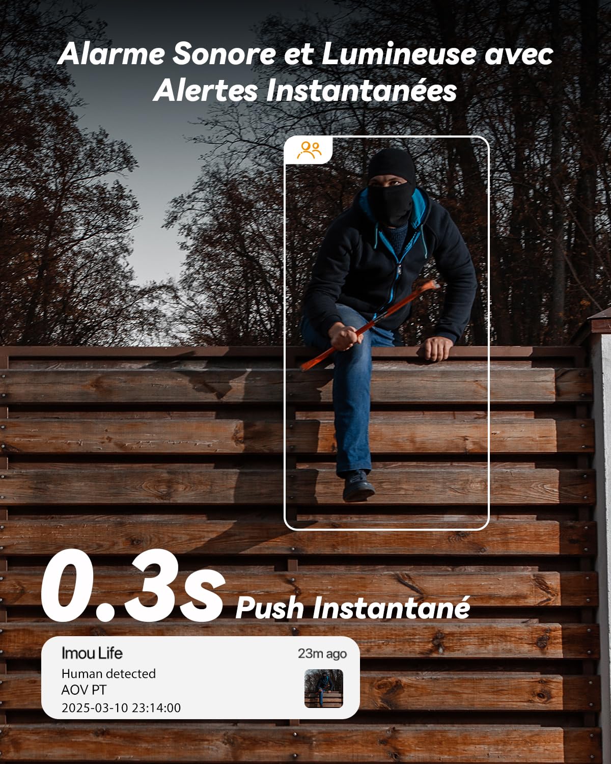 Imou 4G LTE Caméra Surveillance WiFi Exterieure sans Fil, 3K Caméra Solaire 4G avec Carte SIM, AOV 24/7 Enregistrement, 360°, 2.4GHz WiFi, 25M Détection Humaine/Véhicules,Mode Privé, Carte SD Incluse