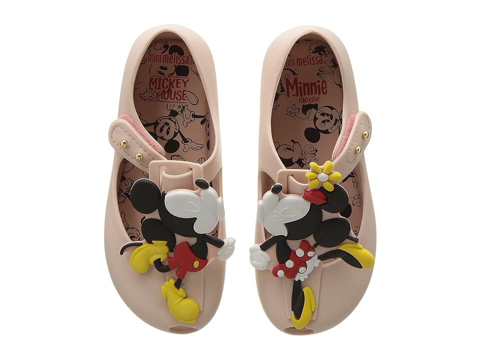 

Mini Melissa Mini Ultragirl + Disney (Toddler/Little Kid) (Sand) Girl's Shoes, Beige