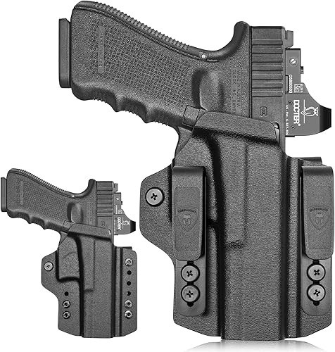 Miniatura 1 de IWB & OWB Funda convertible corte óptico G172231 - Glock 1919X23324445 - G4343X43X MOS - 1911 5 '' sin riel - Taurus G2CG3C, IWB OWB Combo Holster,