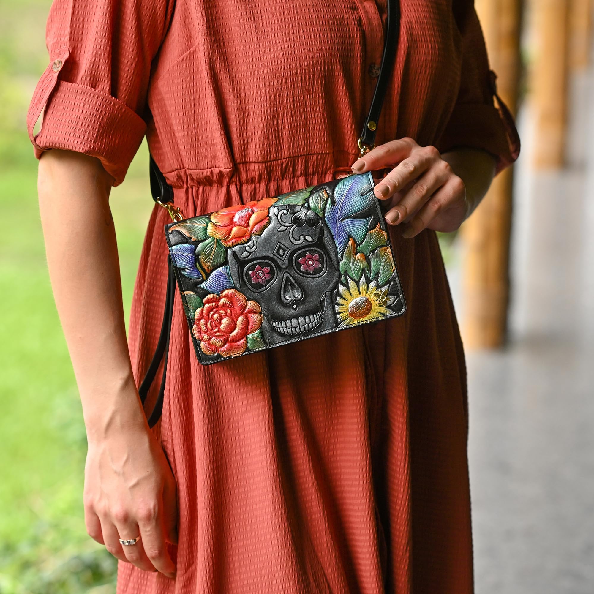 Anuschka Organizer 4 w 1 Crossbody-711