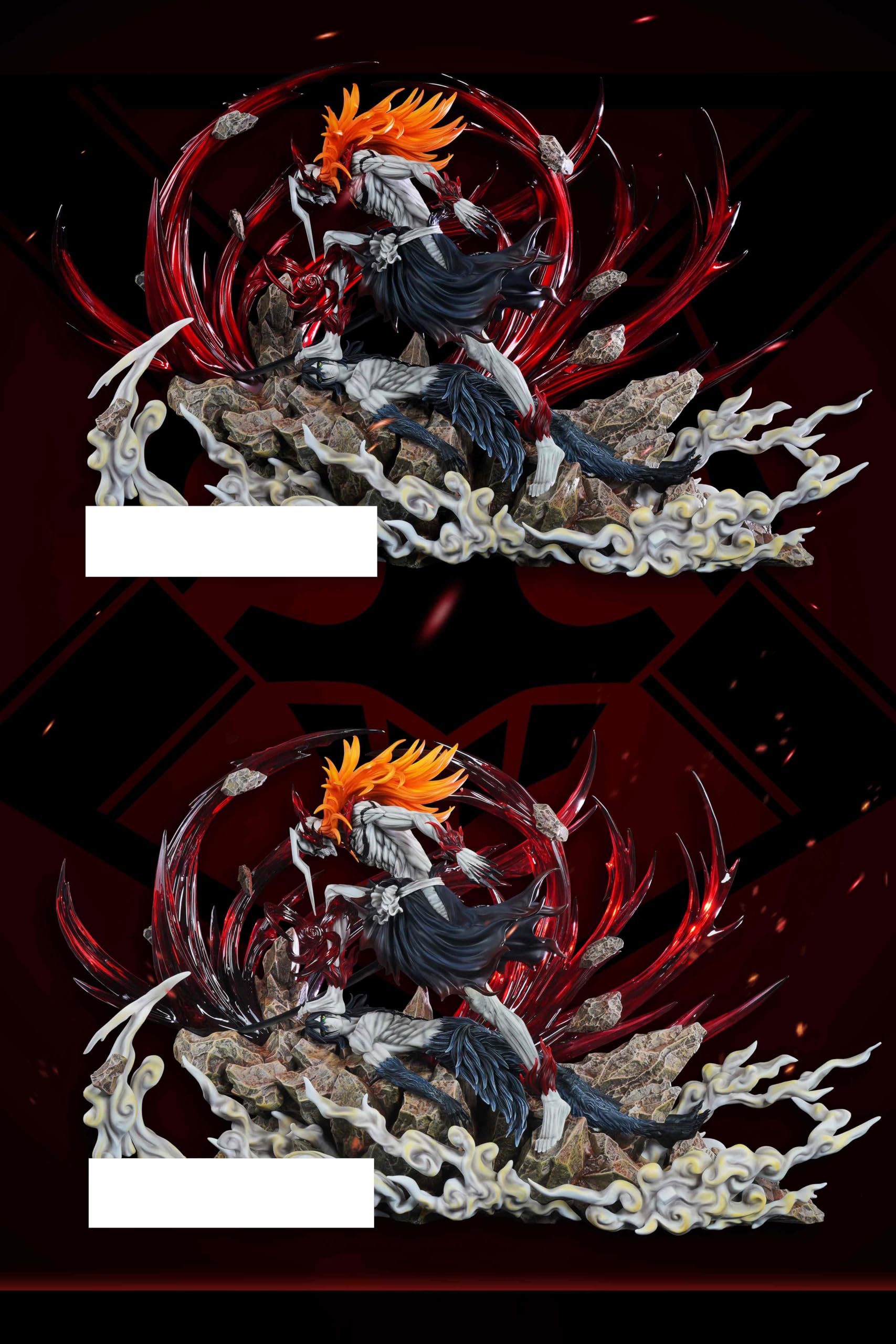 Amazon.co.jp: 黒崎一護VSウルキオラ・シファー フィギュア 1/6