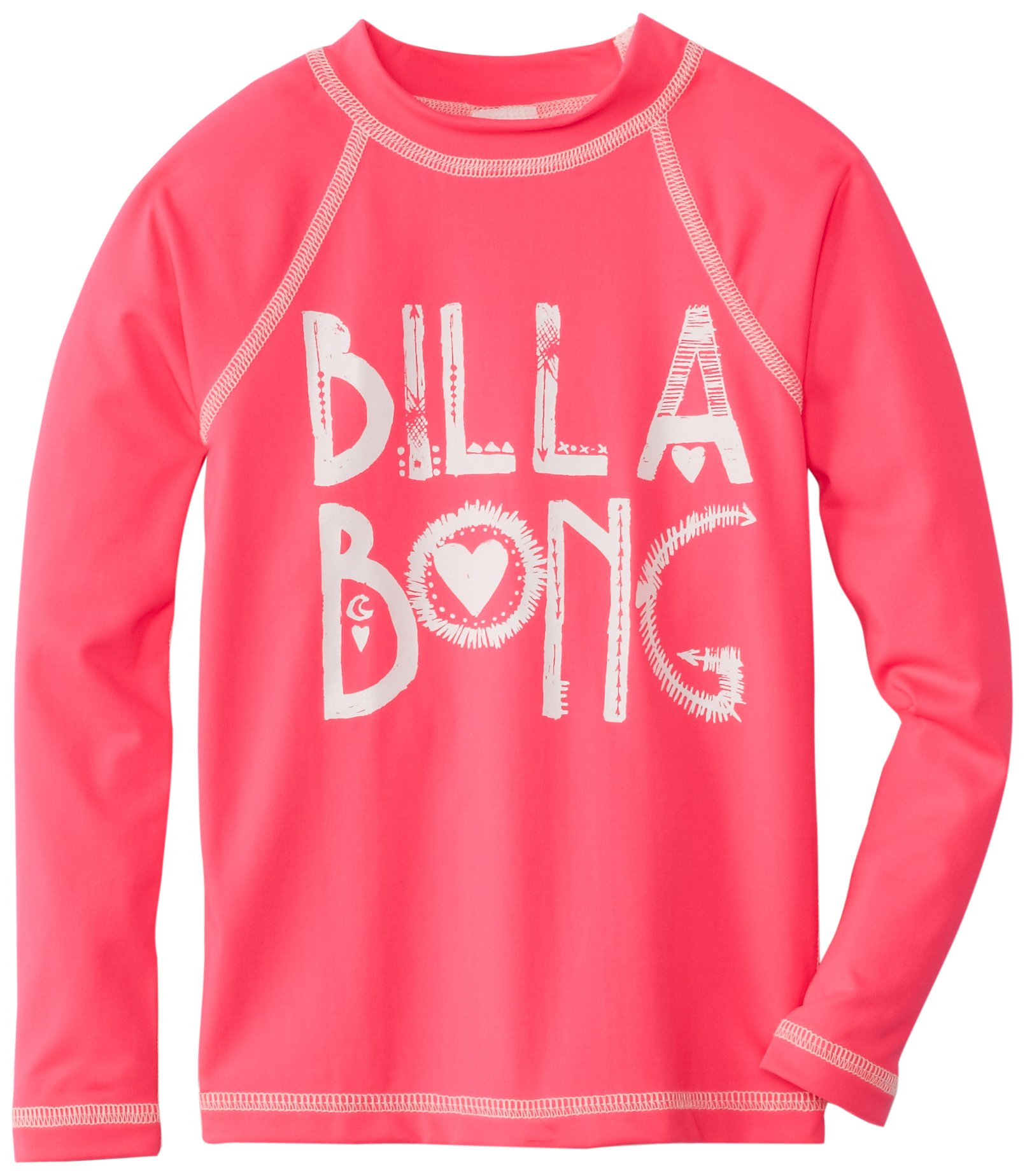 Billabong Little Girls' Teagan Long-Sleeve Rash Guard