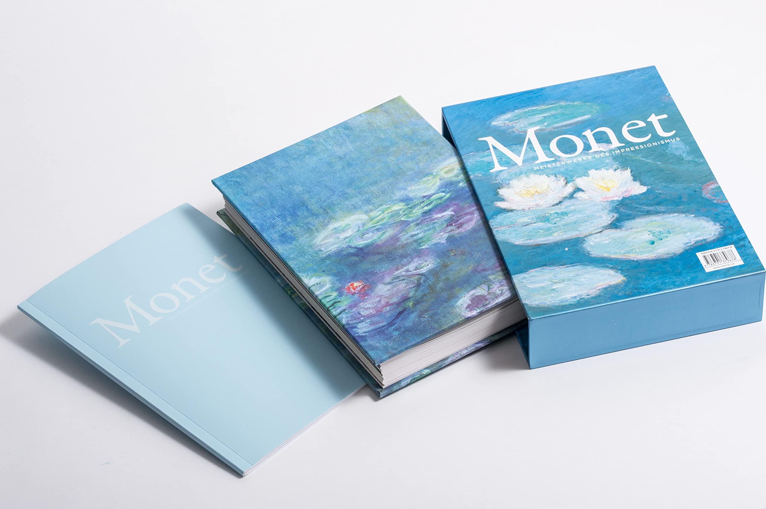 Monet: Meisterwerke des Impressionismus in einer hochwertigen Leporelloausgabe in Leinenbindung im Schmuckschuber (Kunst-Leporello, Band 4)