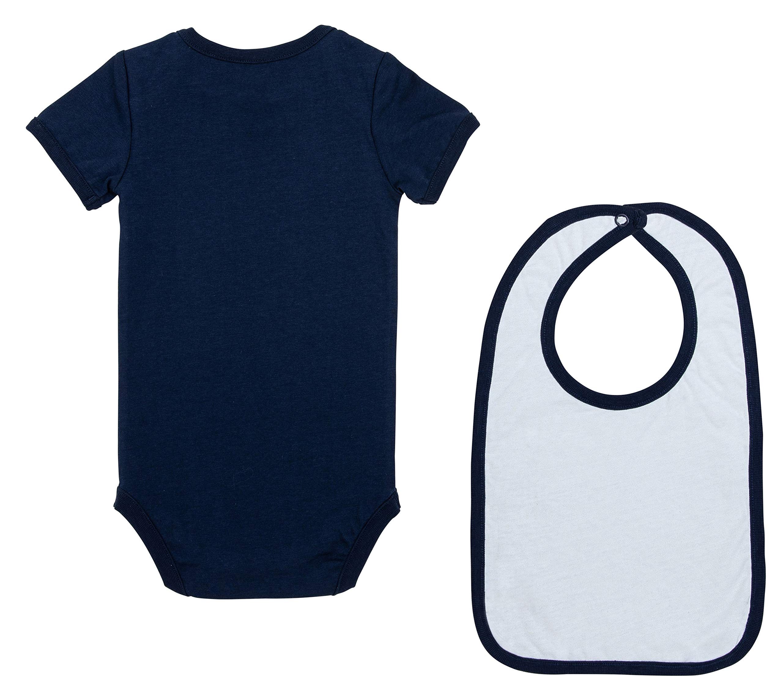 PSG Lot Body + Bavoir bébé - Collection Officielle Paris Saint Germain