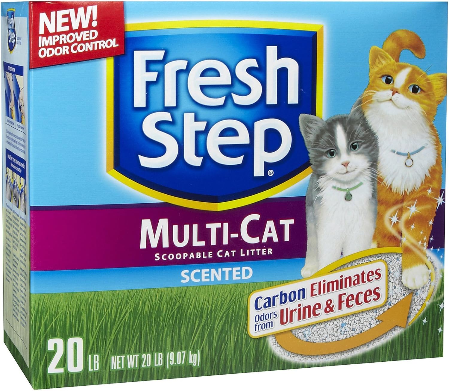 Fresh Step MultiCat Scented Litter 20 lb Pet Litter