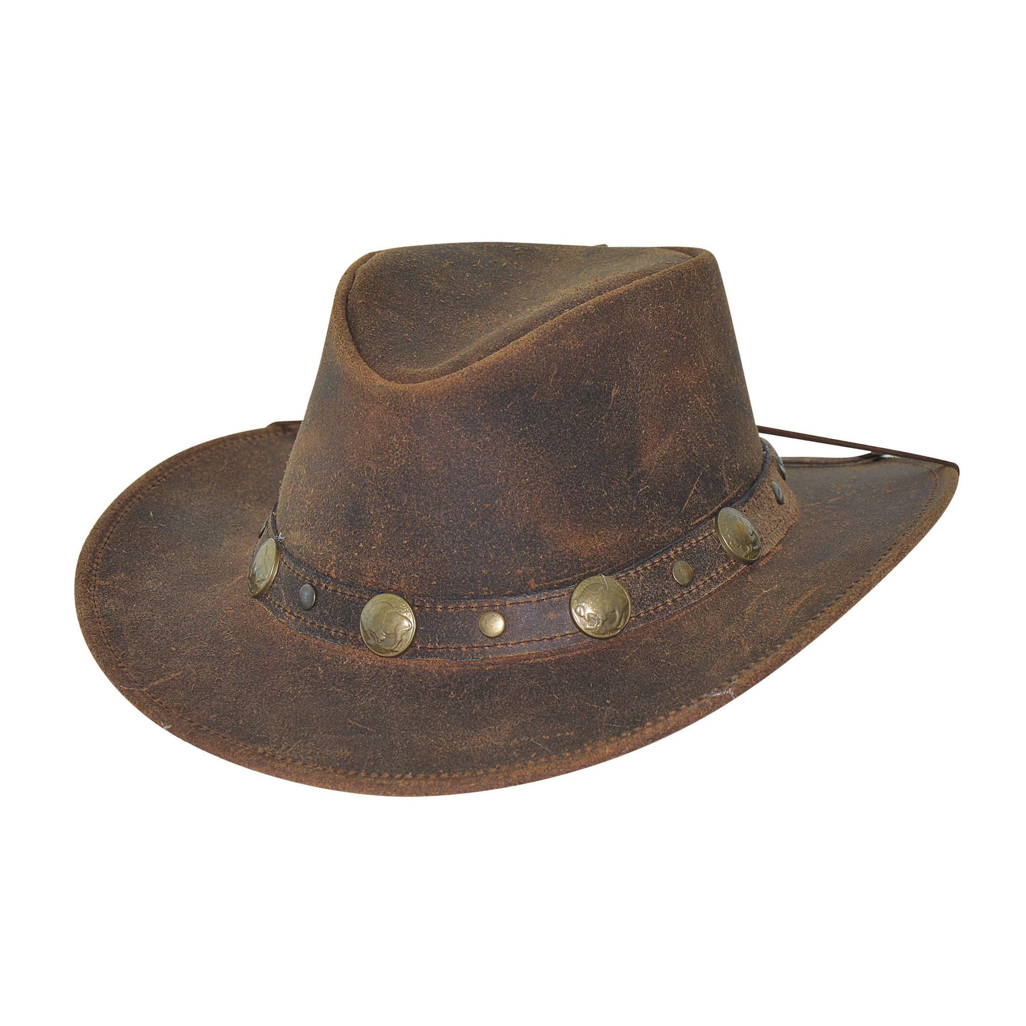 monte carlo Bullhide Crackled - Leather Australian Hat Brown-picture-39
