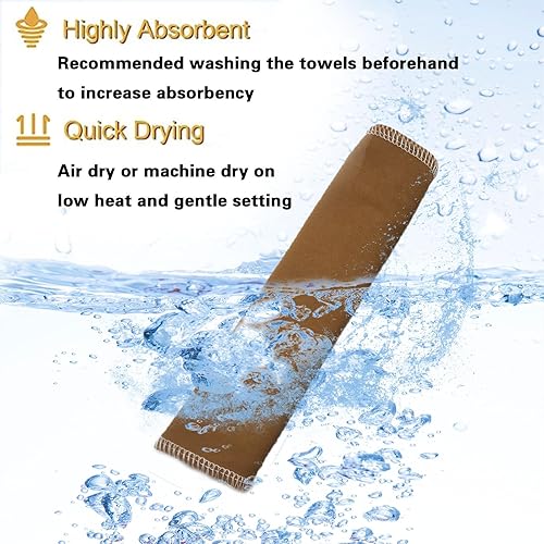 Miniatura 3 de Paquete de 20 rollos de toallas de papel reutilizables, juego de servilletas lavables, juego de 4 colores, paquete de 20 toallas sin papel, 100%