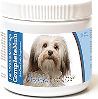 Vista 192 de Healthy Breeds Schnauzer miniatura todo en uno multivitamínico suave masticable 90