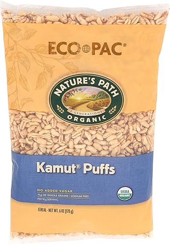 Nature's Path Organic Kamut Puffs Cereal - Case of 12