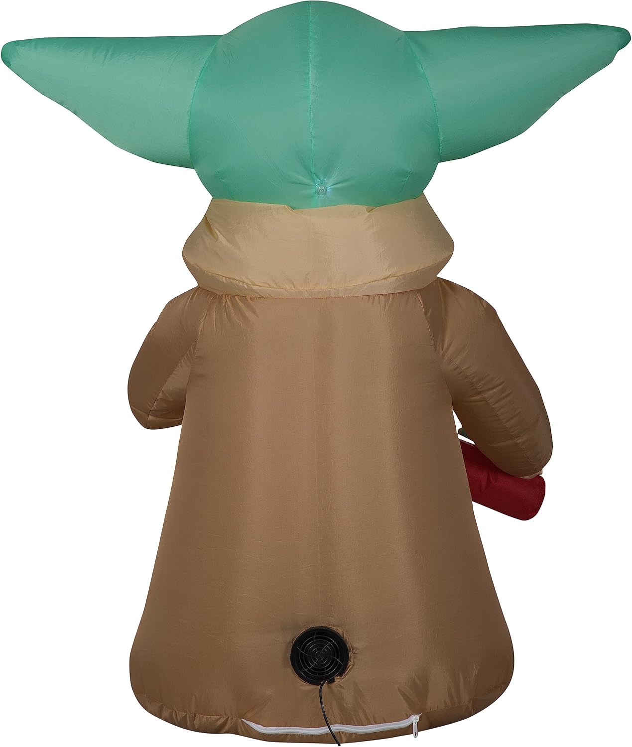 Gemmy Christmas Airblown Inflatable The Child w/Candy Cane Star Wars, 3.5 ft Tall, Brown