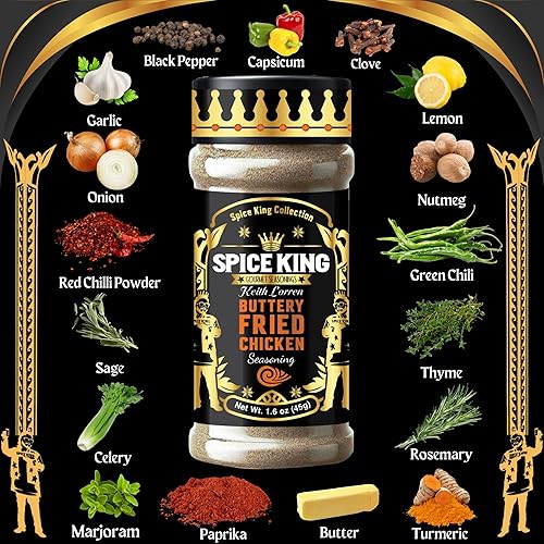 Miniatura 6 de Spice King Condimento de curry caribeño  Botella agitadora de 1.8 onzas  Auténtico polvo de curry jamaicano para cocinar, pollo a la parrilla,