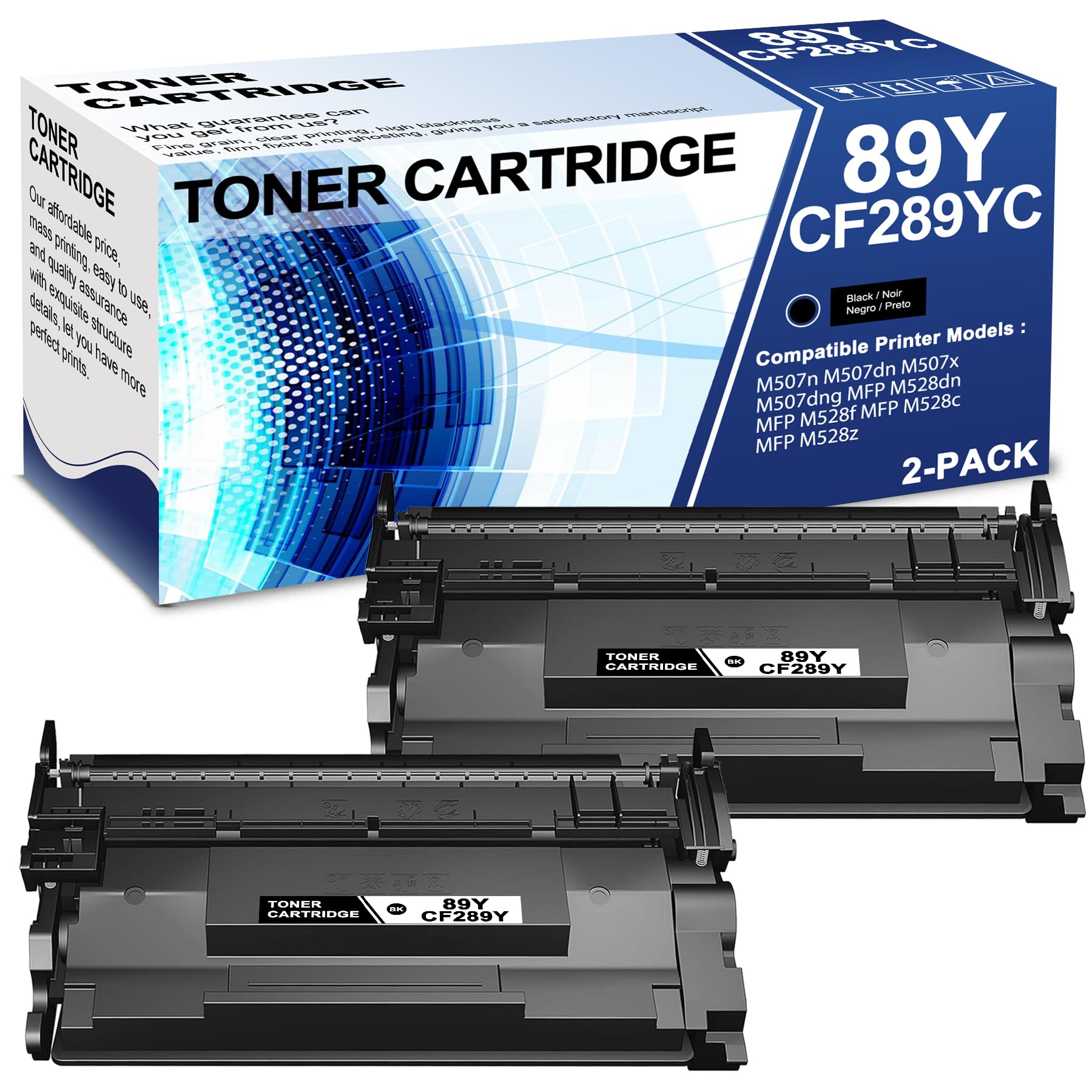 Amazon.co.jp: 89Y CF289YC ブラックトナーカートリッジ Whit Chip 89Y