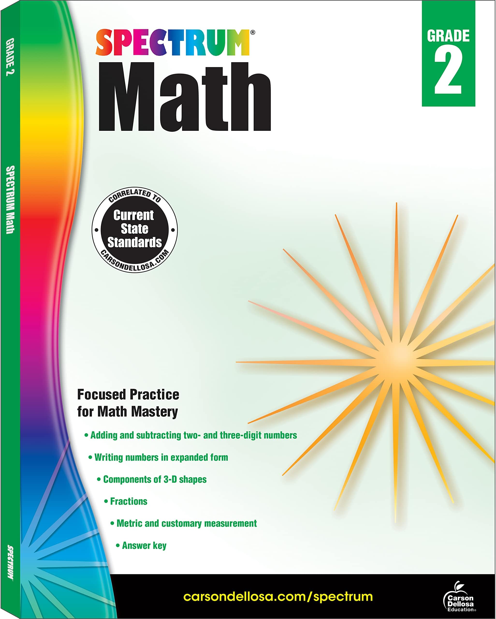 Spectrum 2nd Grade Math Workbook
