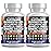 Clean Nutraceuticals Glucosamine Chondroitin MSM 1500mg with Turmeric Curcumin, Collagen, Hyaluronic Acid, Omega 3 - Joint Health Supplement for Men & Women (120 Count (Pack of 2))