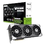 ASUS TUF Gaming GeForce RTX ™ 5060 Ti 16GB GDDR7 OC Edition Gaming Graphics Card (PCIe® 5.0, HDMI®/DP 2.1, 3.1-Slot, Military-Grade Components, Protective PCB Coating, axial-tech Fans)
