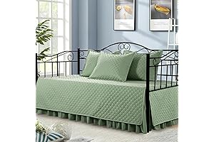 BALAPET Twin Size Daybed Sets with Bedskirt and Shams