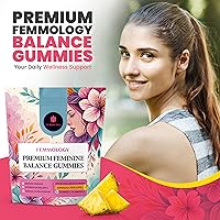 Vista 4 de Gomitas prémium de equilibrio femenino – Suplemento masticable para mujeres – Apoya el bienestar vaginal, la función inmune y digestiva – Ricas