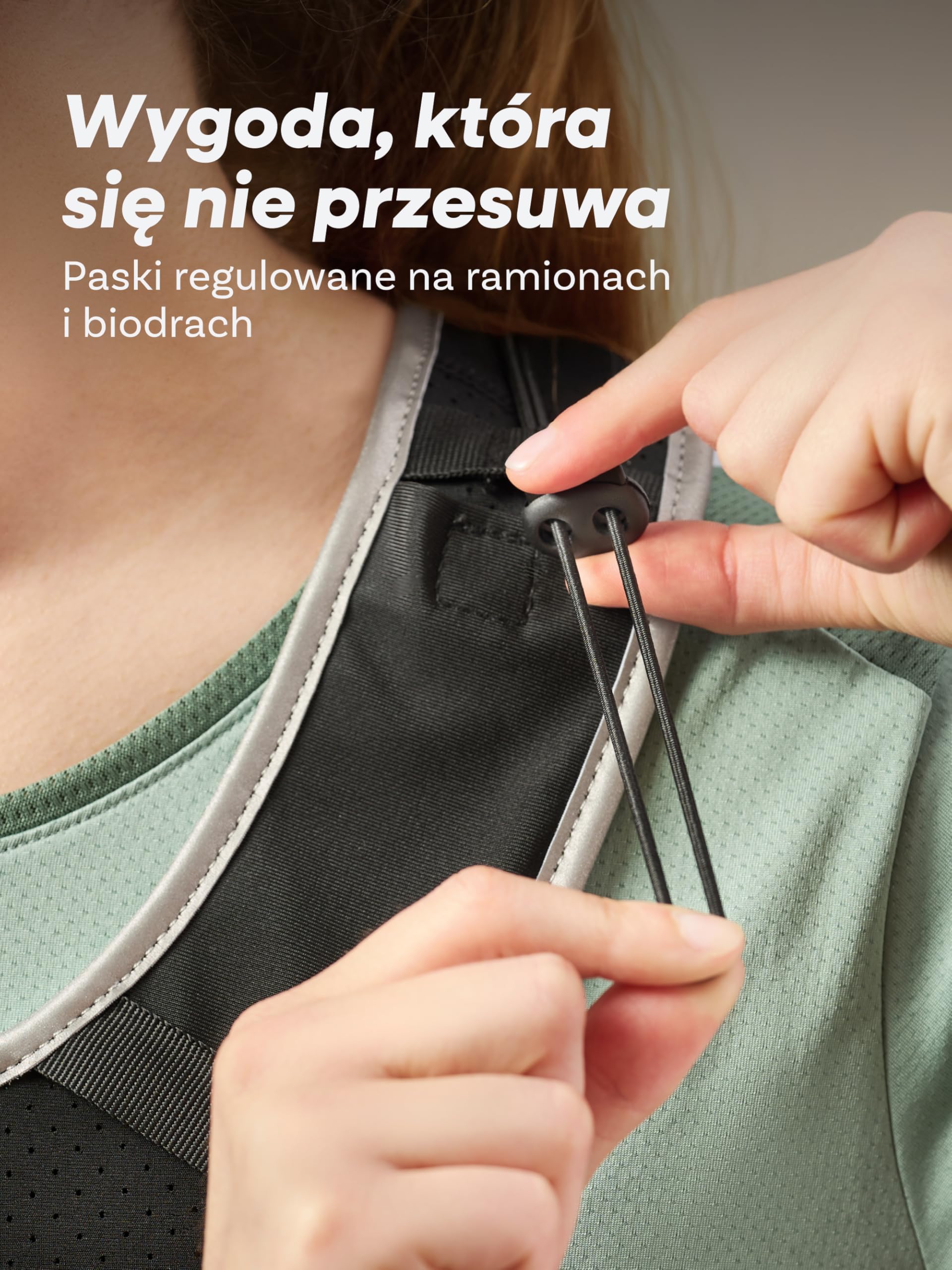 Prowiste Kamizelka do Biegania Męska i Damska – Wodoodporna Kamizelka Biegowa – Odblaskowa, Lekka i Regulowana – Bezpieczna i Wygodna