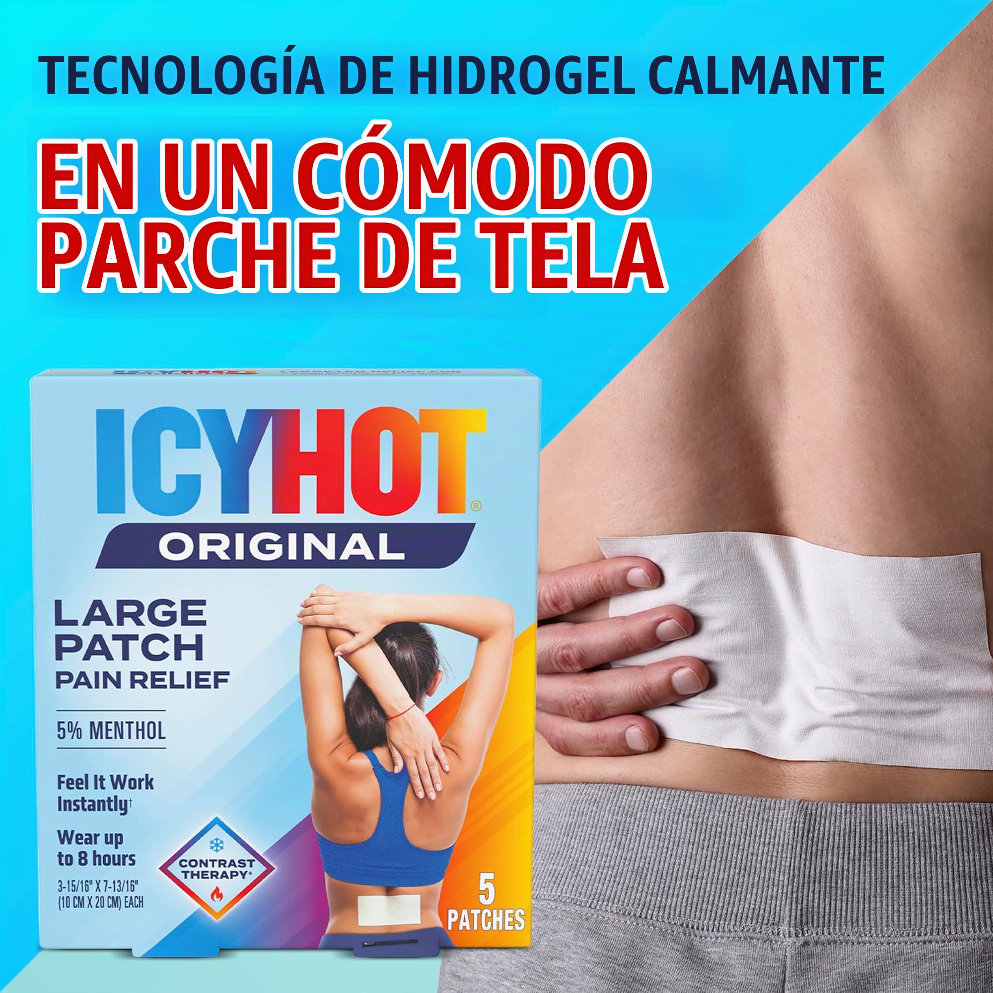 Icy Hot Icy Hot Medicated Parches extra fuerza grande
