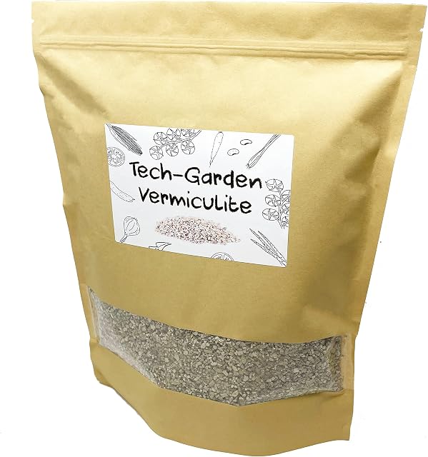 Vermiculite Premium Quality Hydroponic Substrate for Indoor & Outdoor Growing. Seeds & Plants Add to Coco Coir or Potting Compost Soil. Retain Water & Nutrients with Thermal Insulation of Roots.
