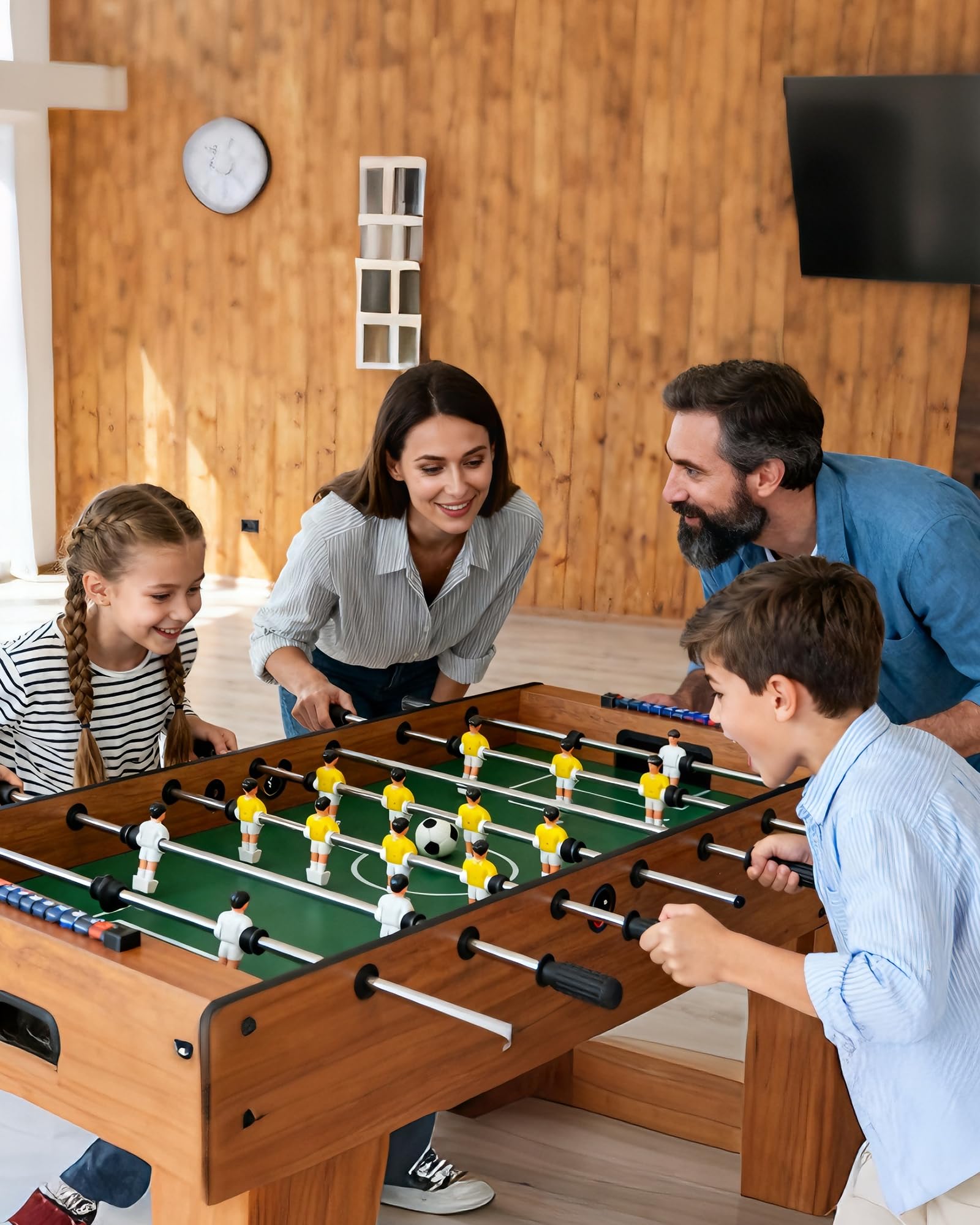 10 Pelotas Futbolín – Bolas Repuesto 32 mm para futbolines para niños y Adultos, Accesorios para Juegos de Futbol y Entrenamiento