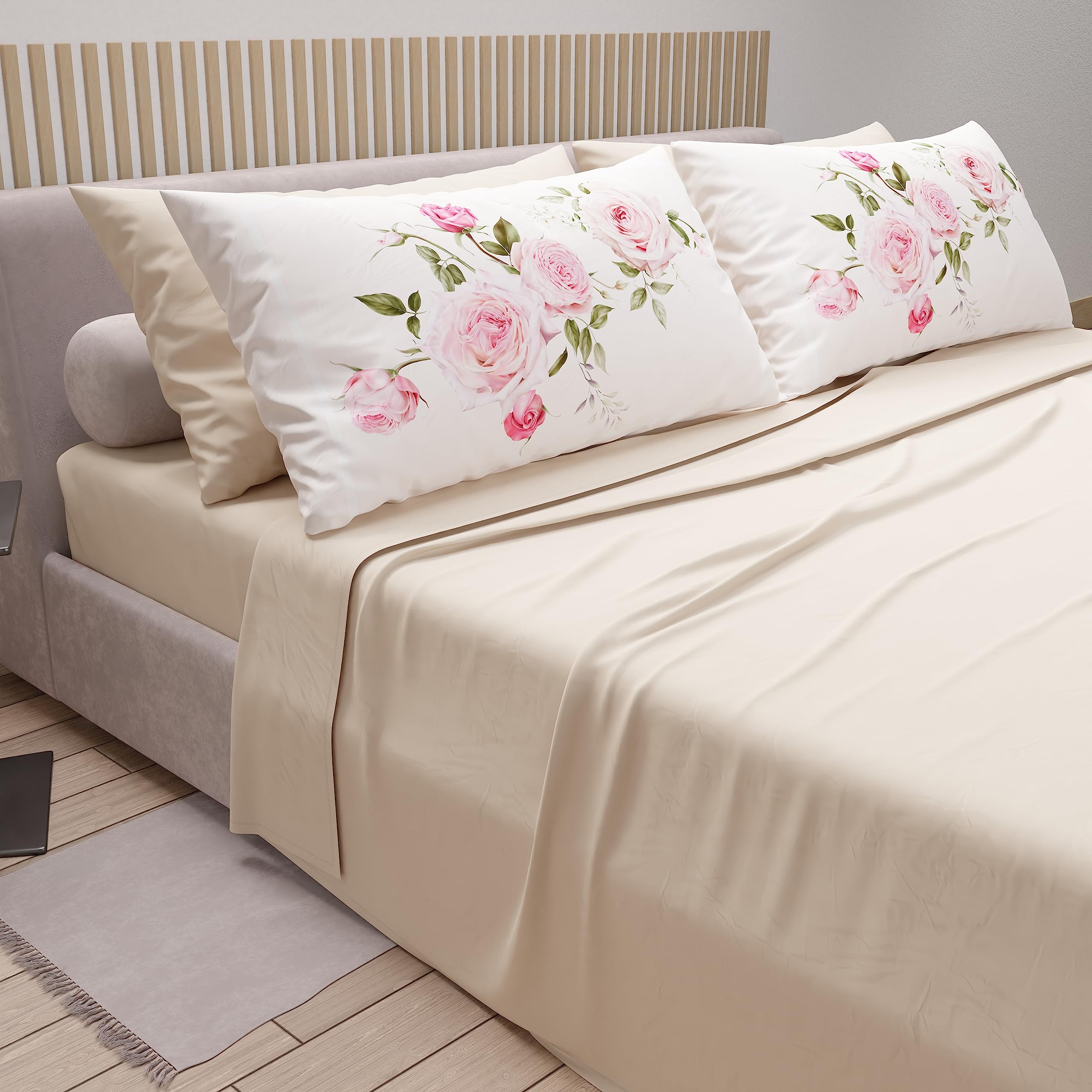 PETTI Artigiani Italiani, Cotton Sheets with Pillowcases in Digital Print - Image 2