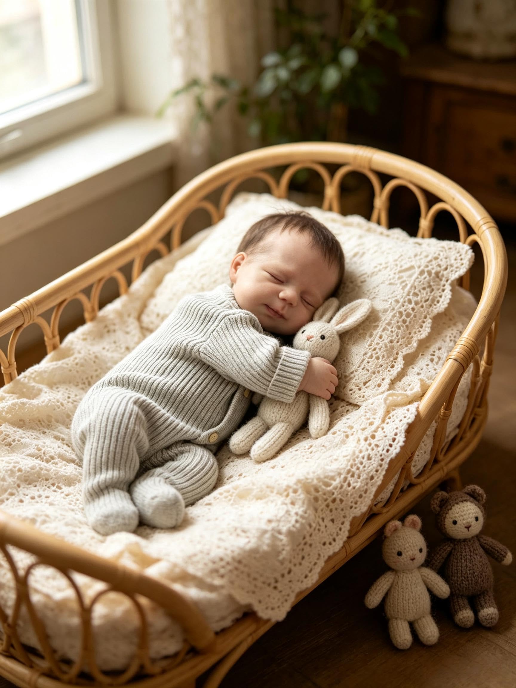 RXDOLL Reborn Baby Junge Vollsilikon Lebensecht, 45cm Reborn Puppe Mit Haaren, Lebensechte Babypuppe Silikon Ganzkörper, Babypuppen Wie Echt Junge, Reborn Baby Für Kinder Spielzeug