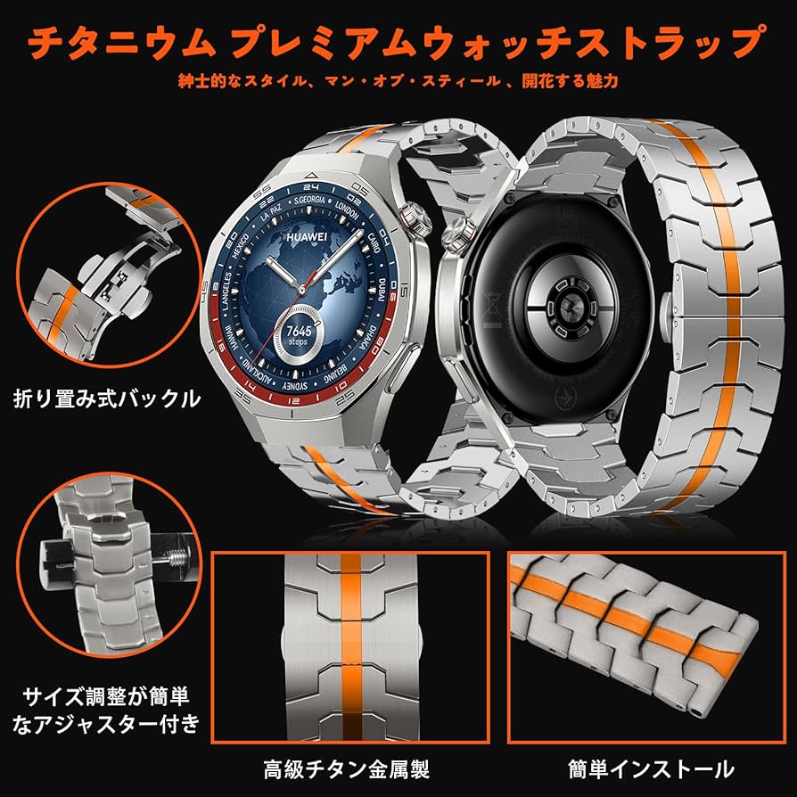 Amazon.co.jp: [ShinKin] 22 mmバンド Huawei Watch GT 6 Pro/GT