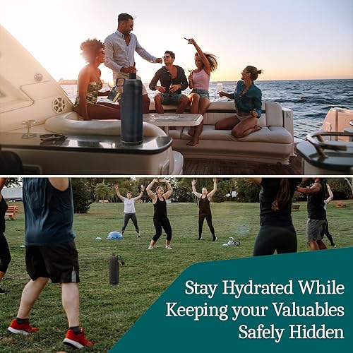 Miniatura 4 de Botella de agua de distracción de 13.5 onzas  El compartimento oculto más grande para la cartera  Mejor para viajes o seguro oculto para el hogar