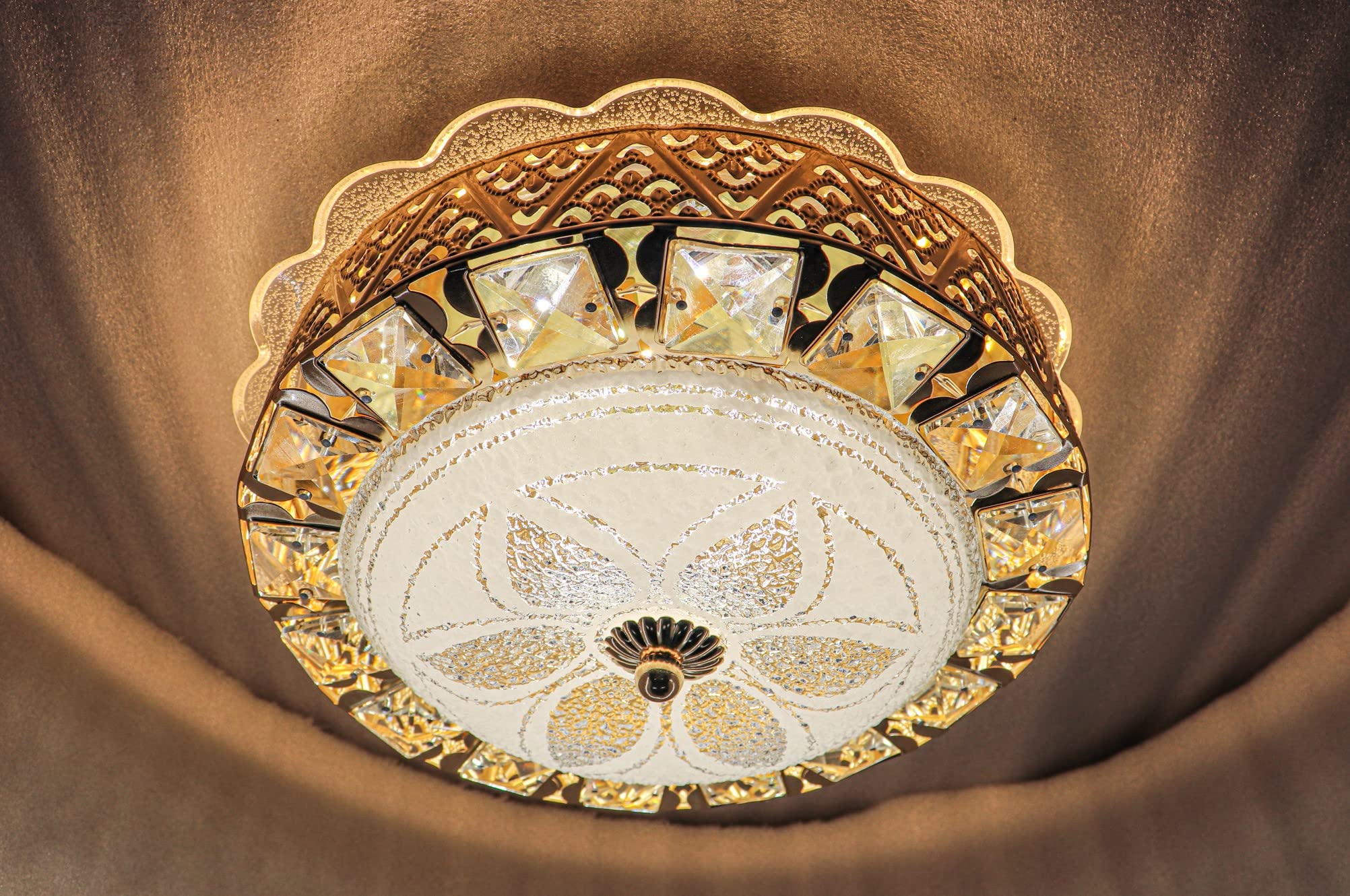 swanart Elegant Crystal Chandelier Ceiling Light - Multi-Layer Luxury Design - Ideal for Dining Room & Living Room (B0CGF5TWVG) Amazon Price History, Amazon Price Tracker