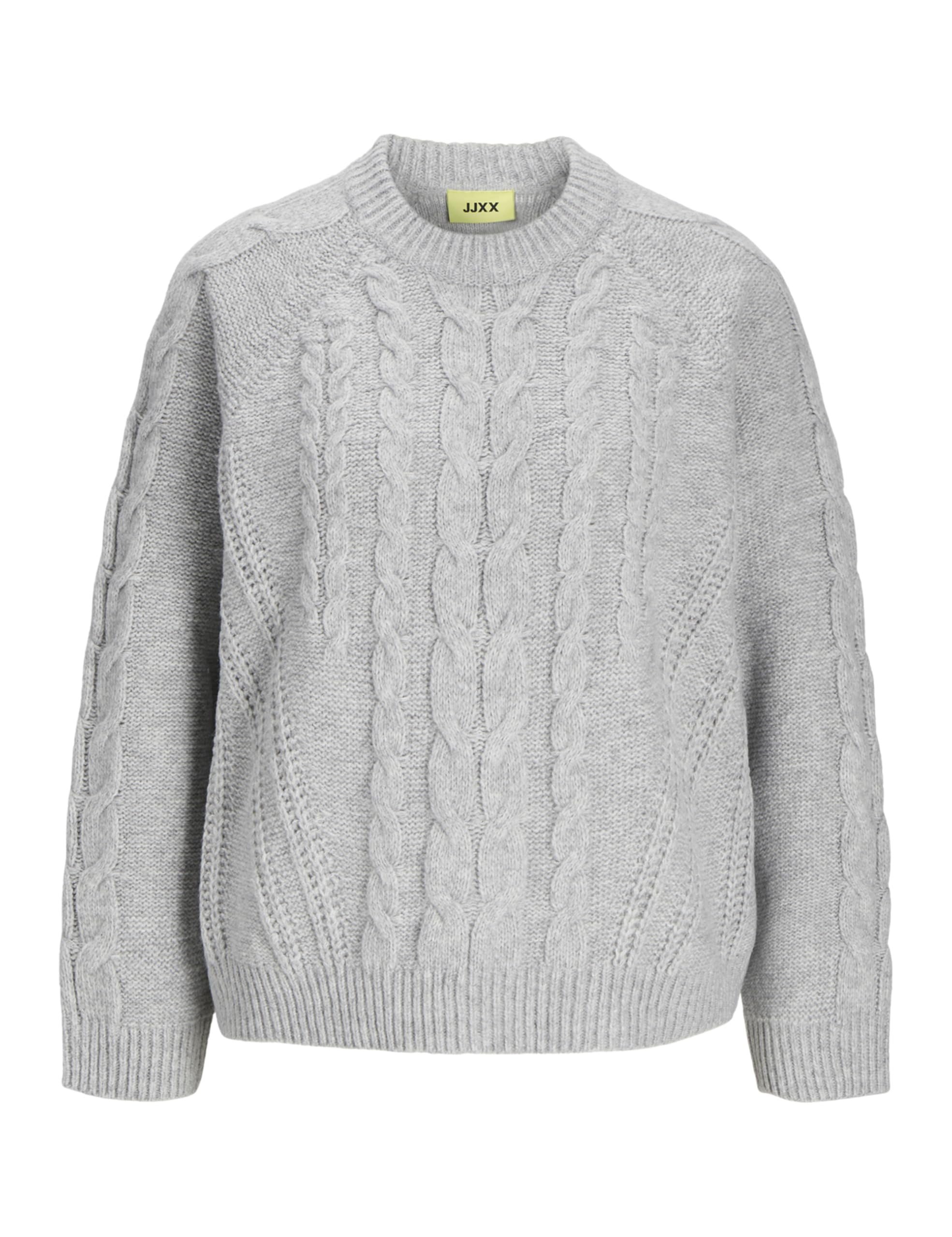 JJXX Jack&Jones JXJOSIE Crew Neck Knit, Grey Melange, XS