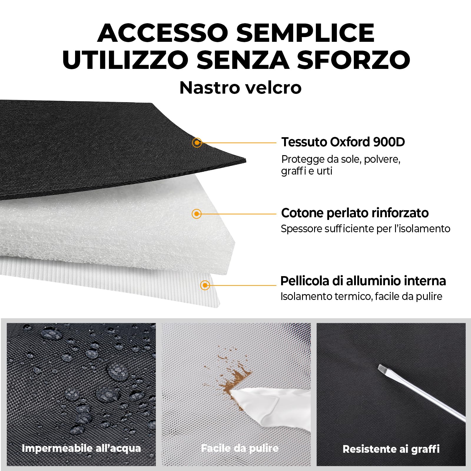 BougeRV CRPRO 20L frigorifero per auto (nero) con borsa per CRPRO20