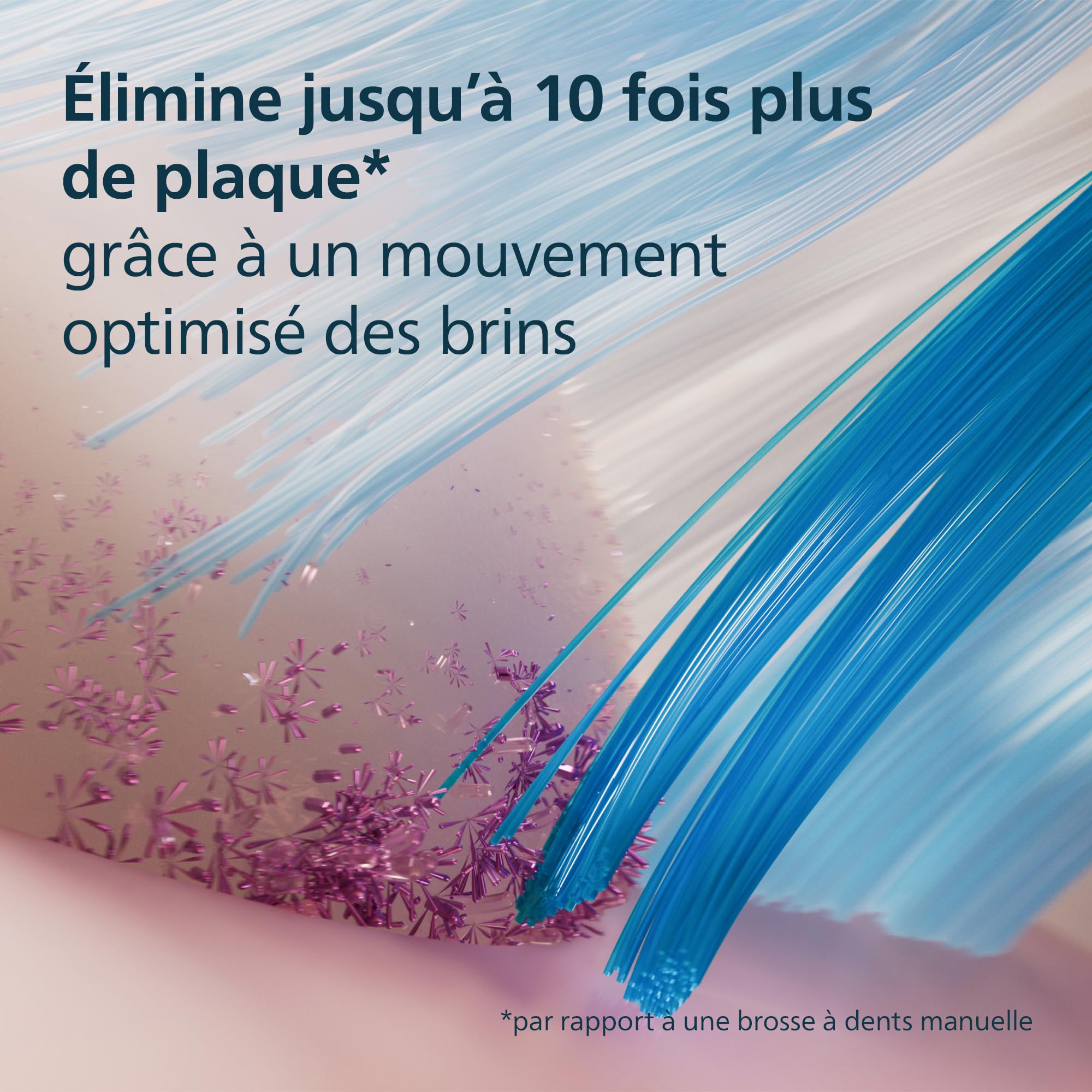 Philips Sonicare G3 Premium Gum Care - têtes de brosse à dents de rechange d'origine, blanc, lot de 4, HX9054/87