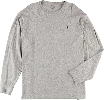 Polo Ralph Lauren Mens Long Sleeve Crewneck Logo T-Shirt - S