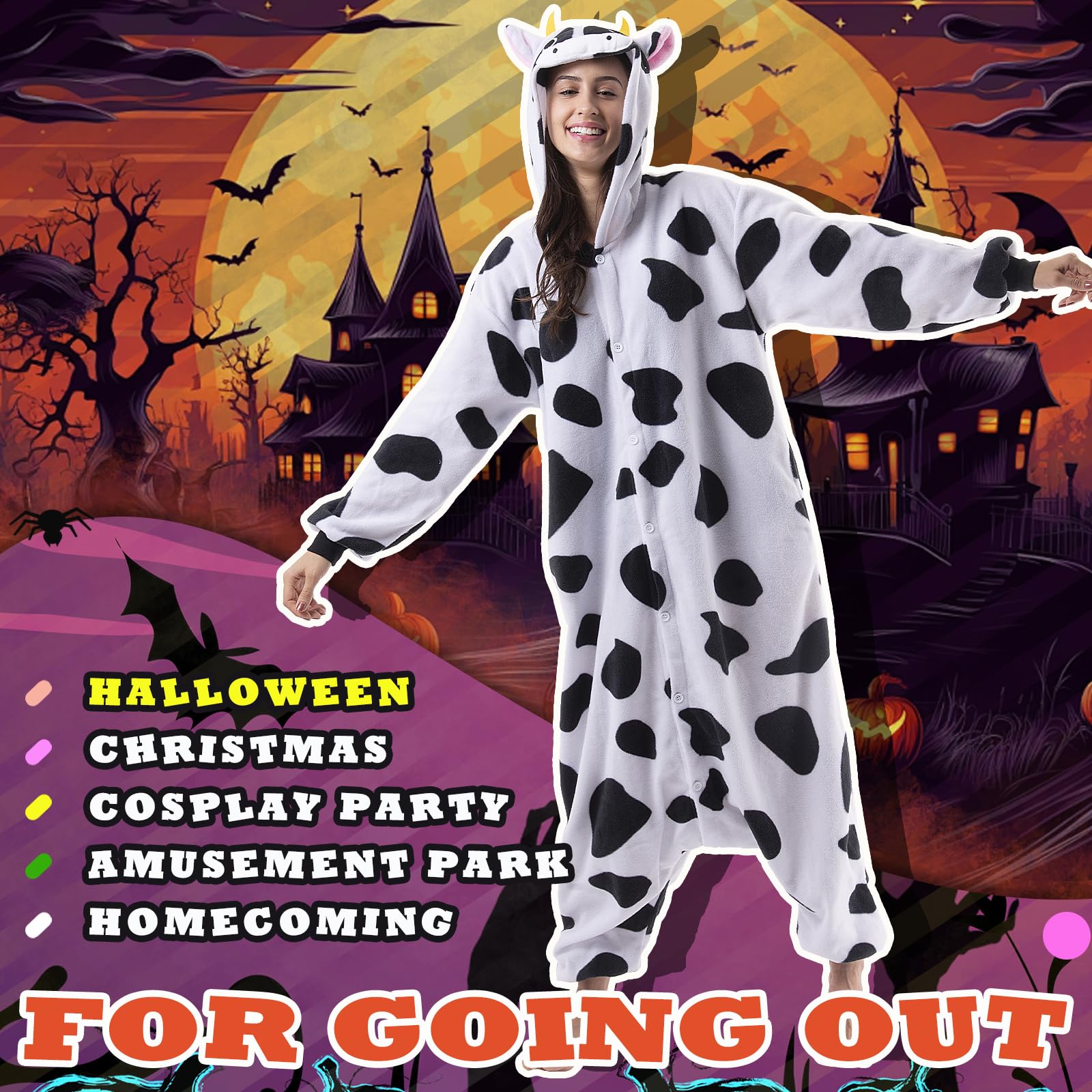 Beauty Shineunisex Adult Onesie One Piece Pajamas Cosplay Cartoon