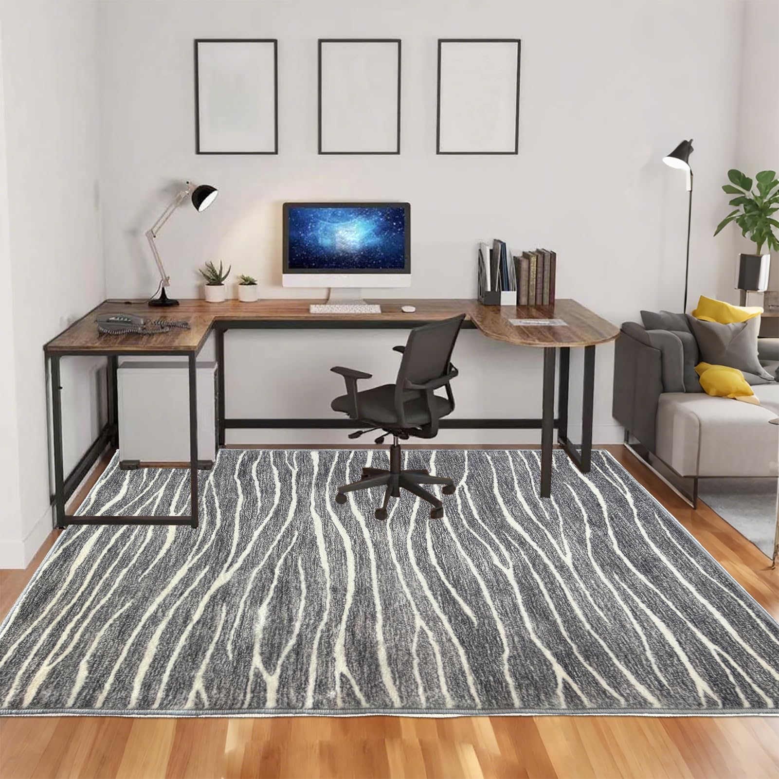 Heavy Duty - Protector de suelo para alfombras y sillas para juegos y mesas (180 x 230 cm, protección para el hogar y la oficina