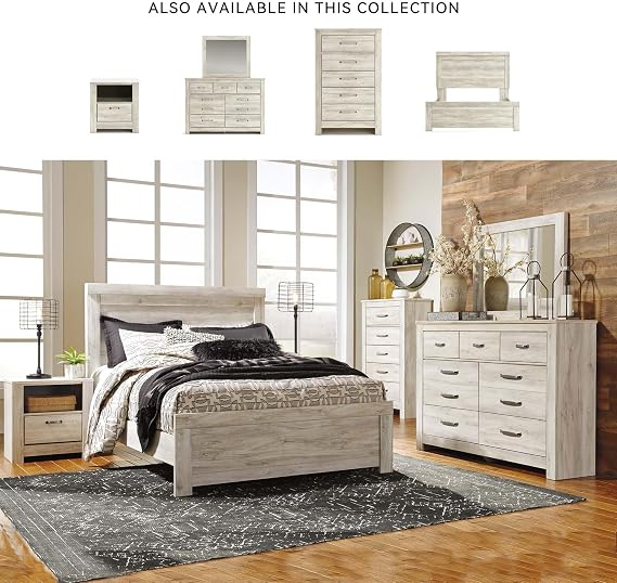 Signature Design by Ashley Tall 5-Drawer Dresser Chest of Drawers, White