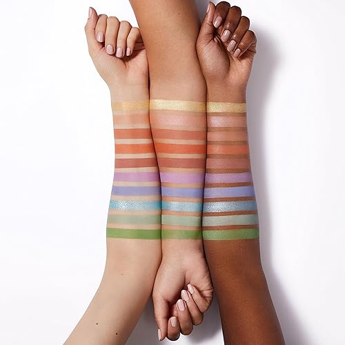 Miniatura 3 de e.l.f. Paleta perfecta de 10 sombras de ojos, diez tonos ultrapigmentados brillantes y coloridos, fórmula mezclable, vegano y libre de crueldad, tan