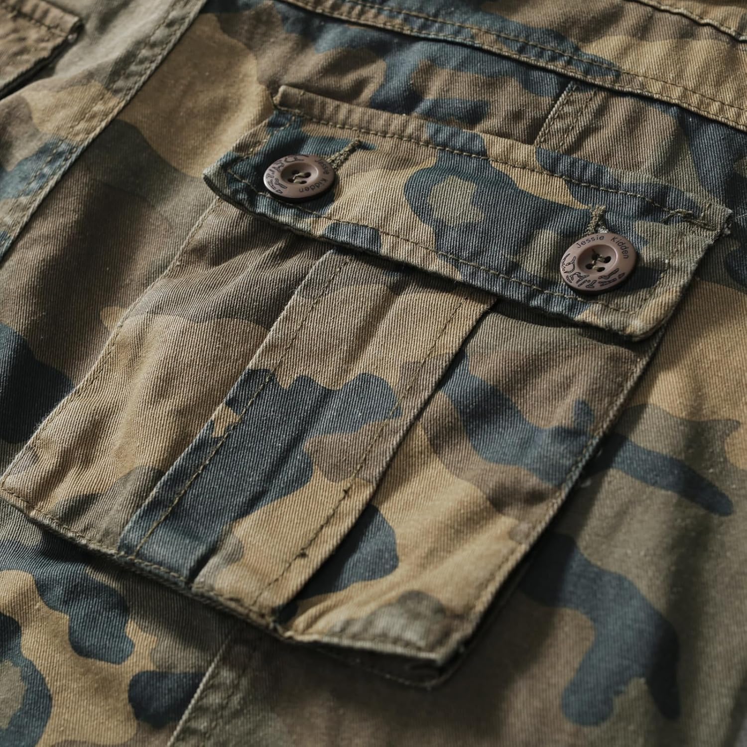 Sobrisah Mid Low Rise Cargo Pants for Men Youth Comfy Cotton Casual Streetwear Military Combat Work Trousers(No Belt) - Image 9