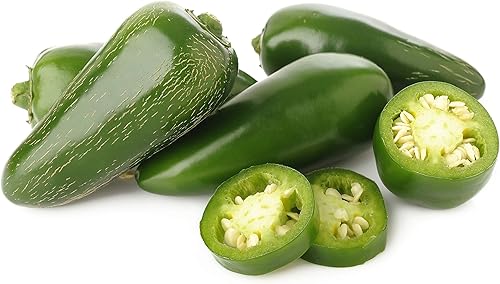 Miniatura 2 de Semillas de pimiento jalapeño para plantar - Más de 100 semillas - Pimienta versátil para comer y condimentar. Fabricado en Estados Unidos. Enviados