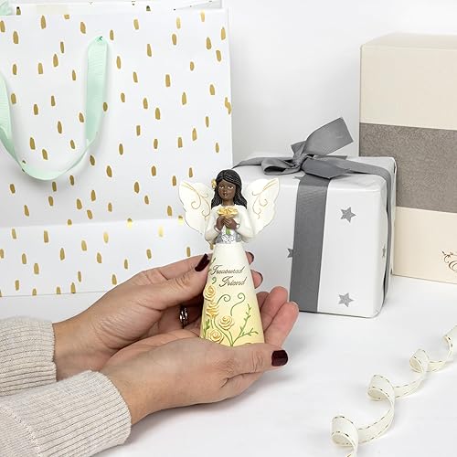 Vista 146 de Pavilion Gift Company Elements Daughter - Figura de ángel guardián, 6 pulgadas, color rojo