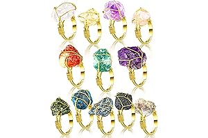 Crystal Stone Rings: A Symphony of Healing and Harmony