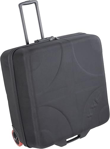 CyclingDeal Estuche de viaje plegable para bicicleta Brompton solamente Equipo de transporte profesional de bicicleta caja rígida para vuelos