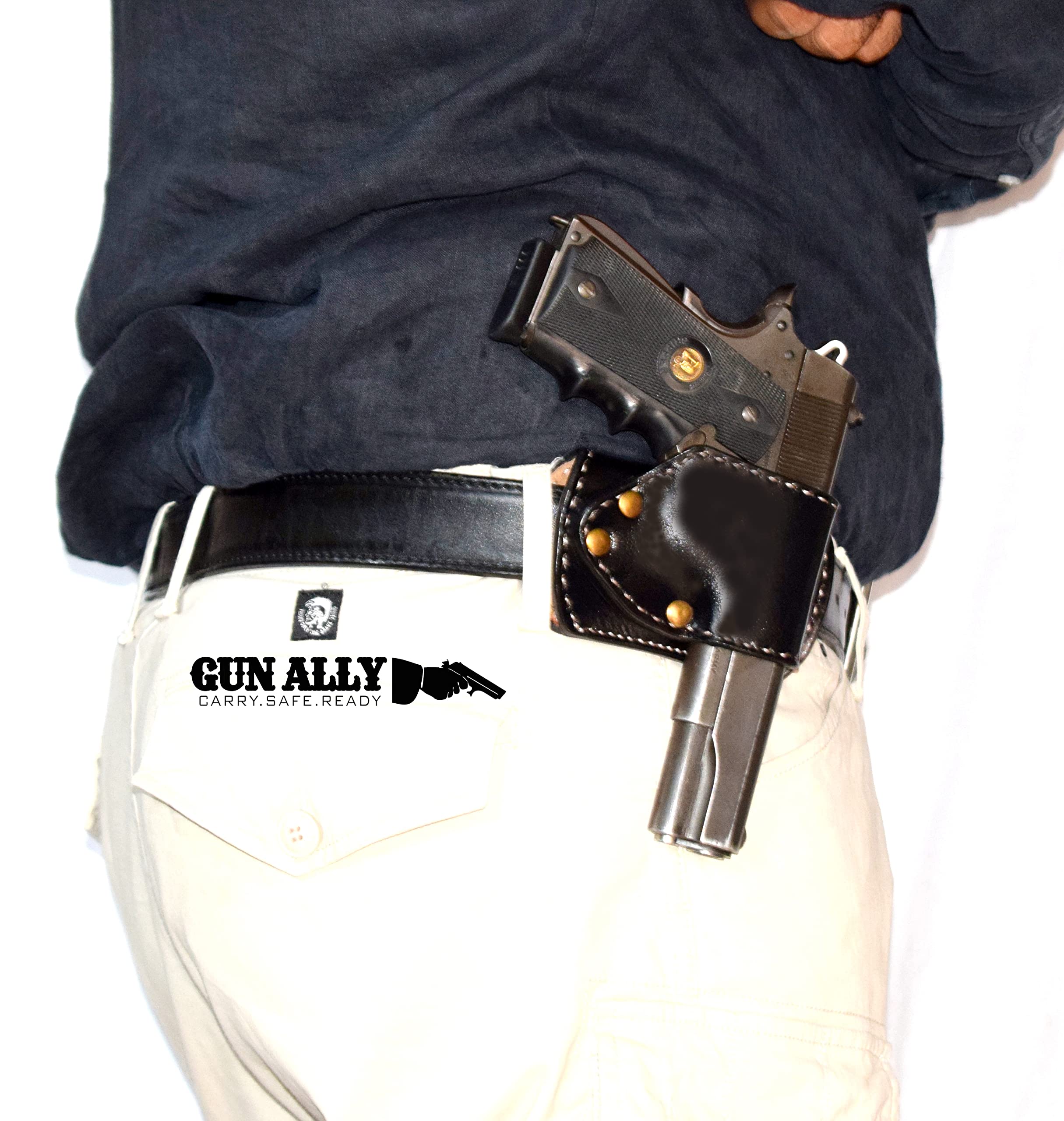 Buy Ally Belt Holster Pistol Cover Holster for 1911 Colt, Ithaca,MSD